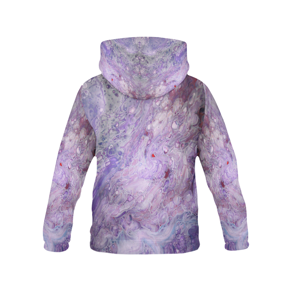 A Gush of Love All Over Print Hoodie for Women (USA Size) (Model H13)