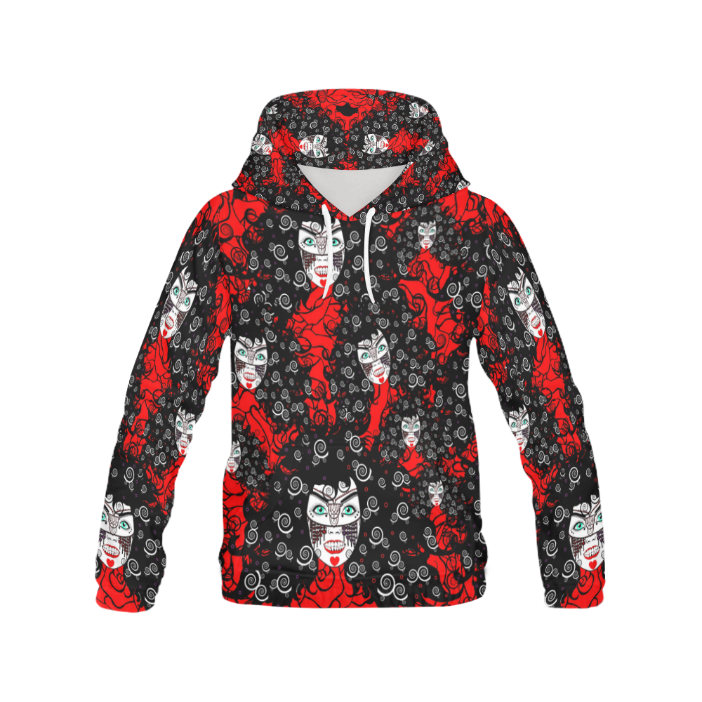 Gypsy vampire queen All Over Print Hoodie for Women (USA Size) (Model H13)