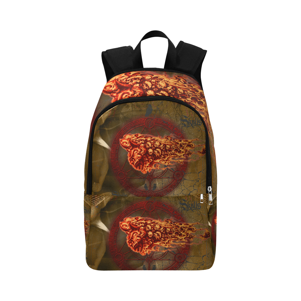 Awesome, creepy flyings skulls Fabric Backpack for Adult (Model 1659)