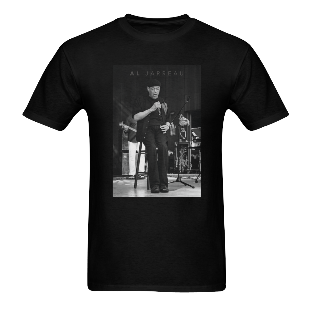 SmoothJazzLife - AJ Front Men's T-Shirt in USA Size (Two Sides Printing)