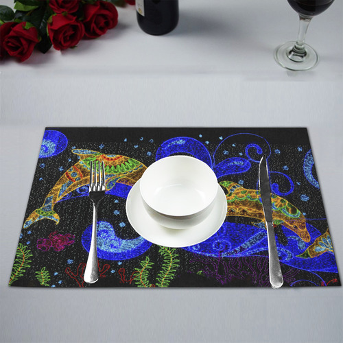 dolphin Placemat 12’’ x 18’’ (Set of 4)