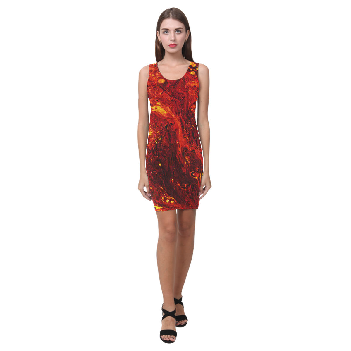 Torched Medea Vest Dress (Model D06)