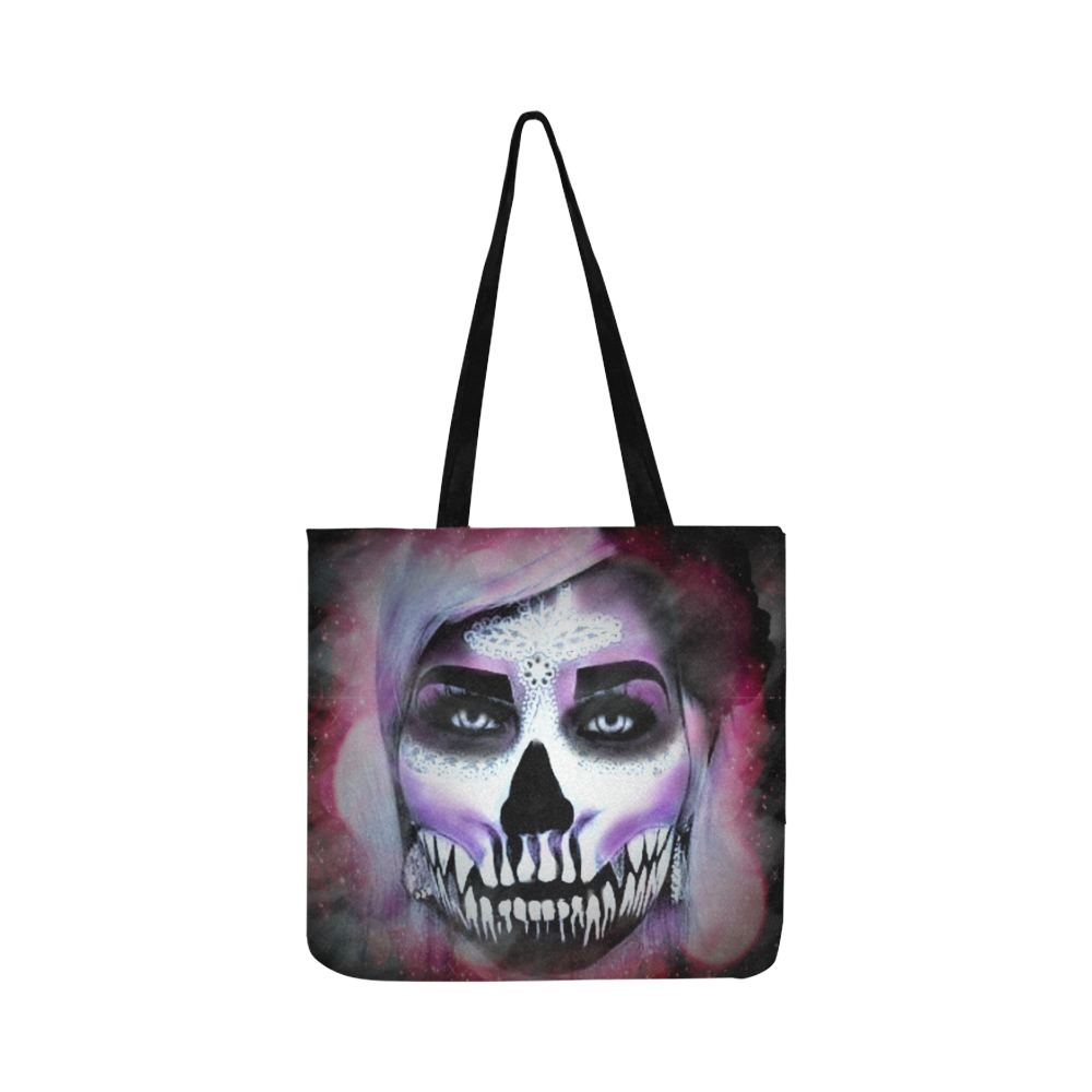 zombie-space-invader Reusable Shopping Bag Model 1660 (Two sides)