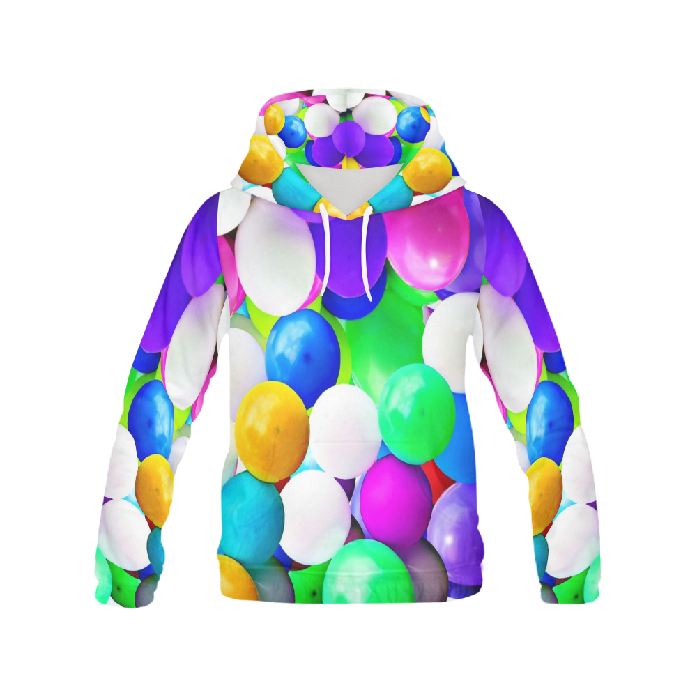 Celebrate with balloons 1 All Over Print Hoodie for Men (USA Size) (Model H13)