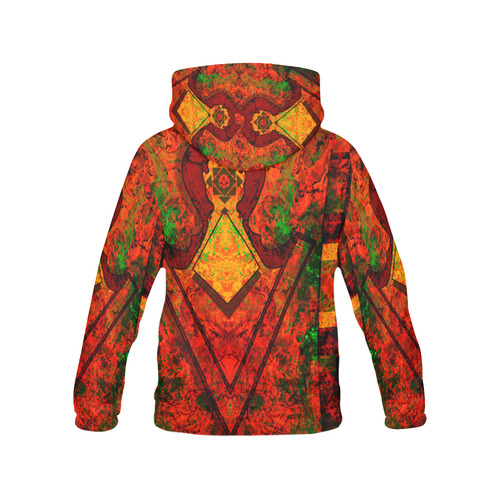 Forged in Fire All Over Print Hoodie for Women (USA Size) (Model H13)