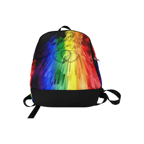 Pride Colors by Nico Bielow Fabric Backpack for Adult (Model 1659)