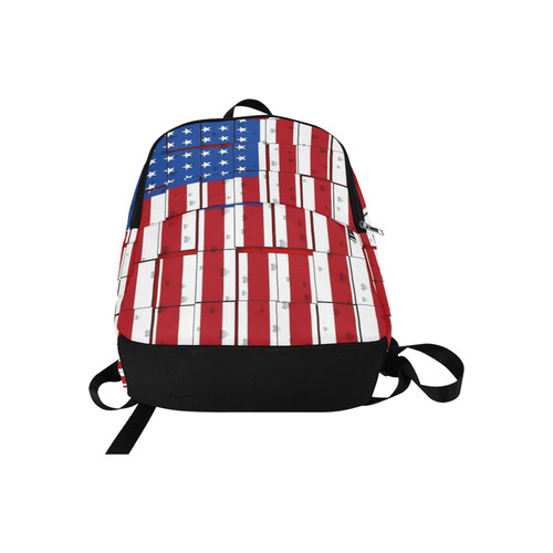 USA Popart by Nico Bielow Fabric Backpack for Adult (Model 1659)