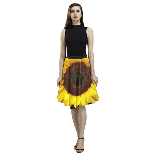 Sunflower Melete Pleated Midi Skirt (Model D15)