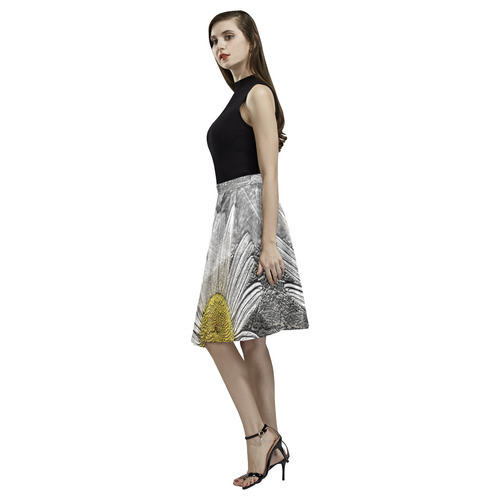 Daisy And Tulle Melete Pleated Midi Skirt (Model D15)