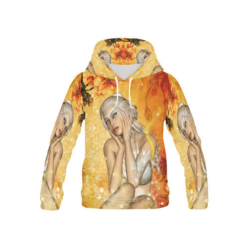 Wonderful fairy All Over Print Hoodie for Kid (USA Size) (Model H13)