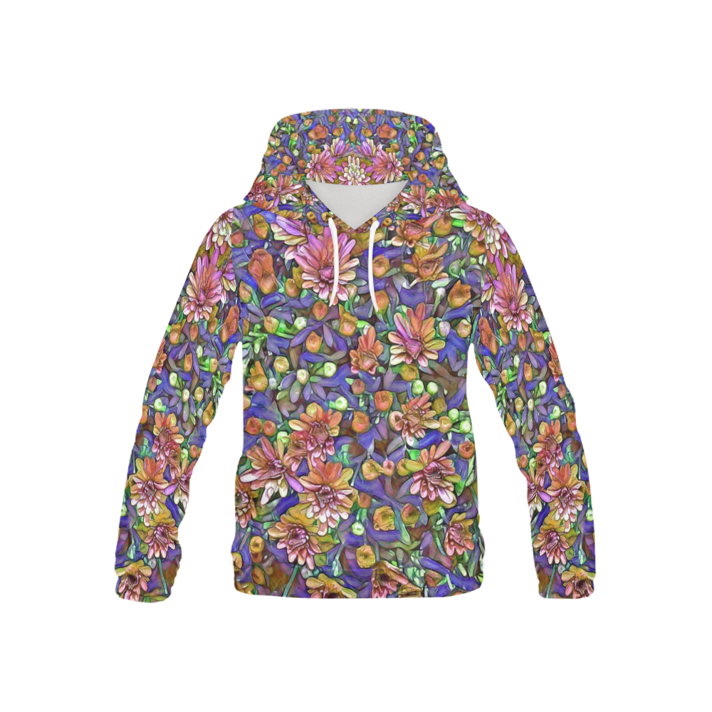 lovely floral 31B All Over Print Hoodie for Kid (USA Size) (Model H13)