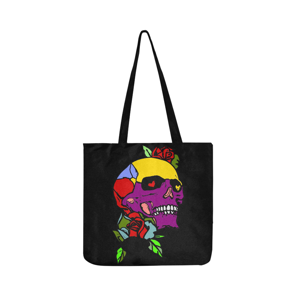 Amazing Skull by Popart Lover Reusable Shopping Bag Model 1660 (Two sides)
