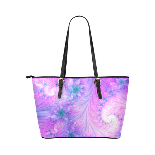 Delicate Leather Tote Bag/Small (Model 1651)