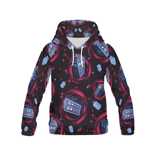 tardis in space All Over Print Hoodie for Men (USA Size) (Model H13)