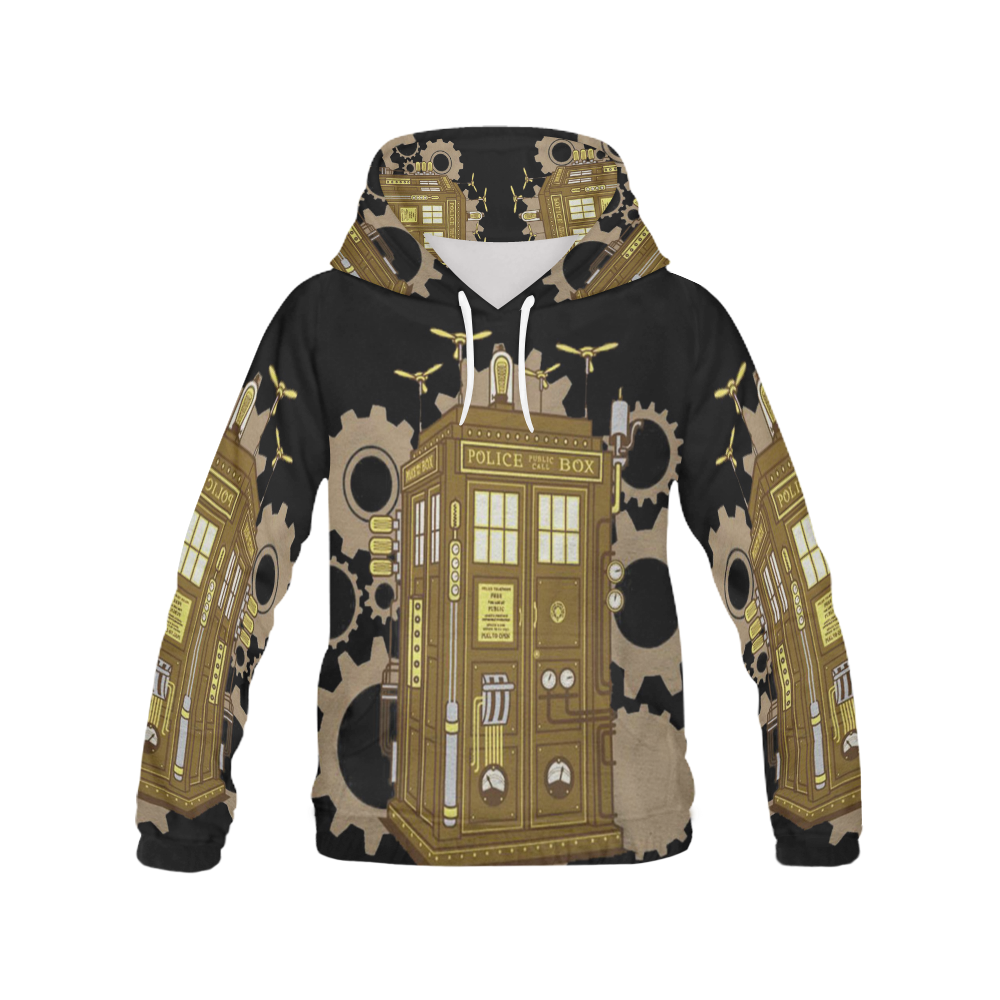 Steampunk doctor All Over Print Hoodie for Men (USA Size) (Model H13)