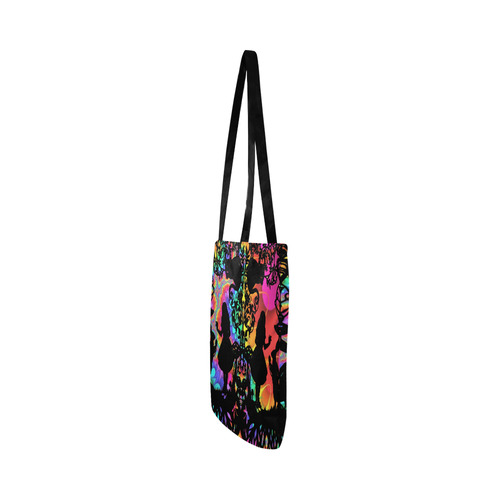 multi colored sillhouette of a fairytale Reusable Shopping Bag Model 1660 (Two sides)