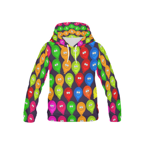 Funny balloons All Over Print Hoodie for Kid (USA Size) (Model H13)
