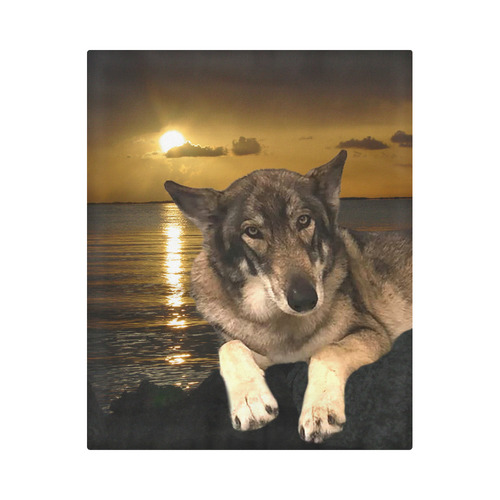 Dog German Shepherd_03 Duvet Cover 86"x70" ( All-over-print)