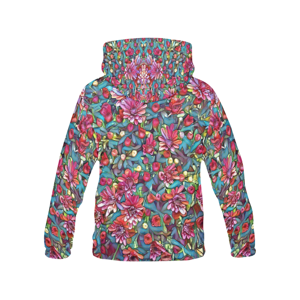 lovely floral 31A All Over Print Hoodie for Men (USA Size) (Model H13)