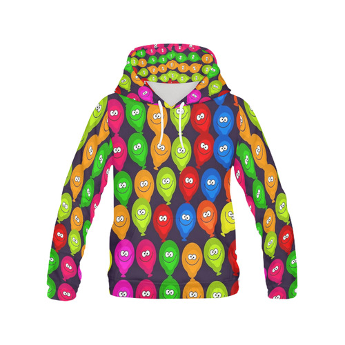Funny balloons All Over Print Hoodie for Men (USA Size) (Model H13)