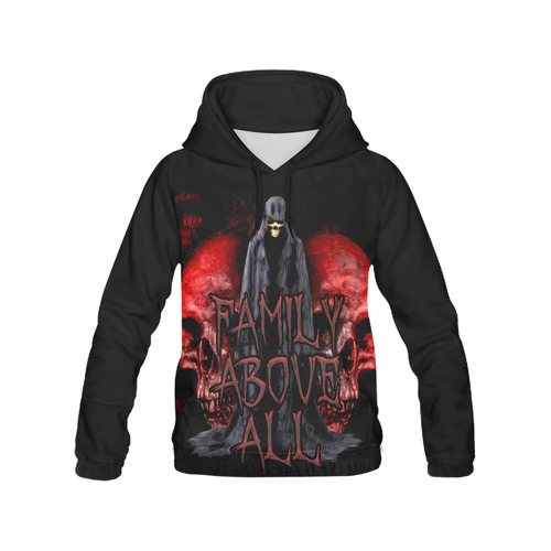 Family above all reaper hoodie All Over Print Hoodie for Men (USA Size) (Model H13)