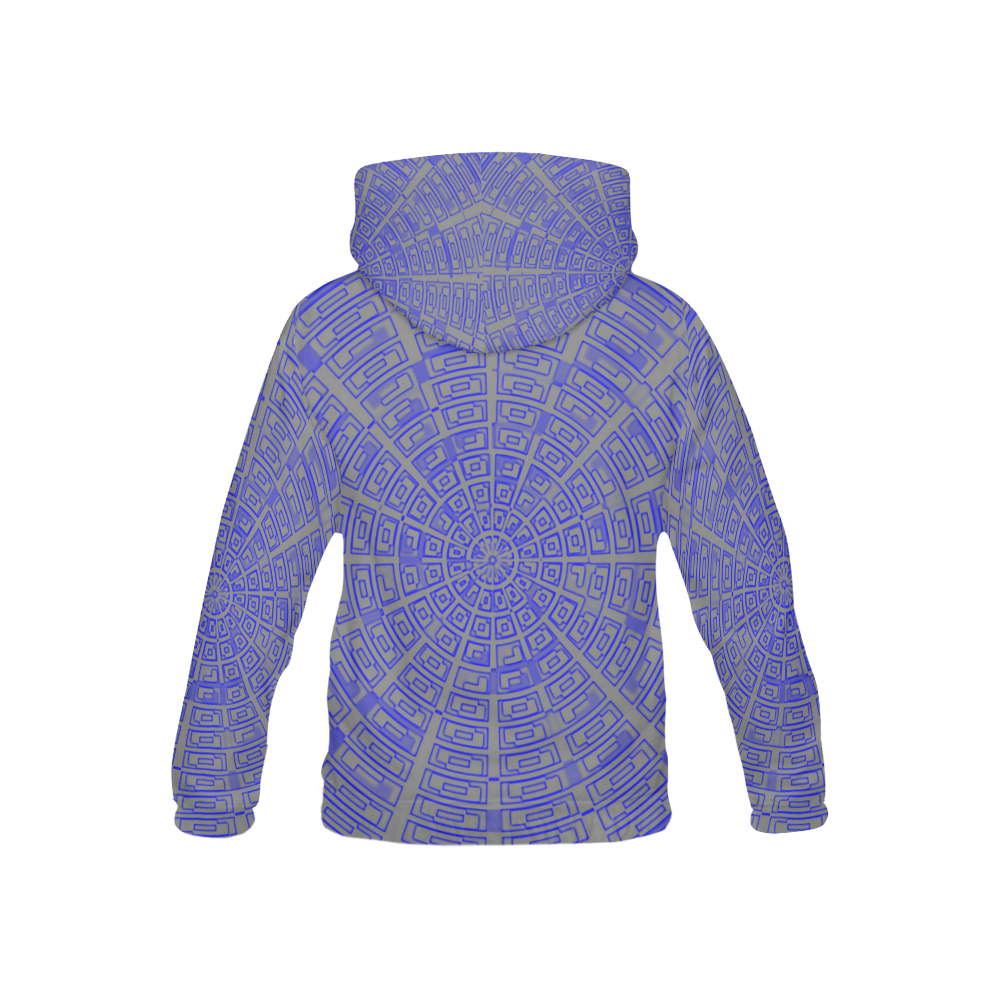 Time Travel - Space Void Pattern All Over Print Hoodie for Kid (USA Size) (Model H13)