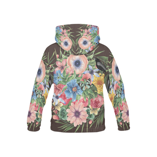 collage_ Spring II _ Gloria Sánchez All Over Print Hoodie for Kid (USA Size) (Model H13)
