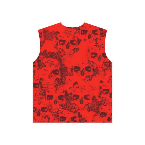 cloudy Skulls red by JamColors All Over Print T-Shirt for Men (USA Size) (Model T40)