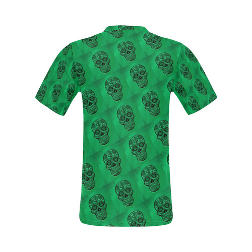 Skull20170404_by_JAMColors All Over Print T-Shirt for Men (USA Size) (Model T40)