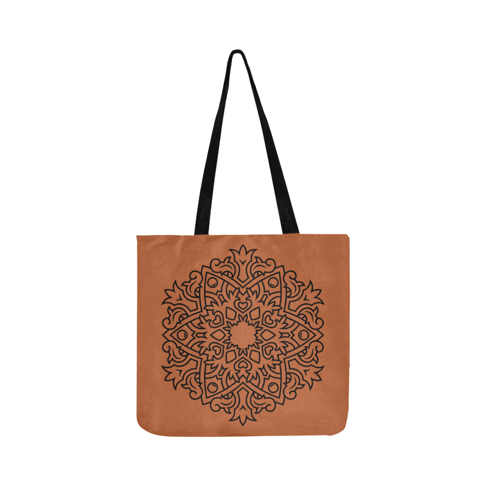 Designers tote bag with Mandala art Reusable Shopping Bag Model 1660 (Two sides)