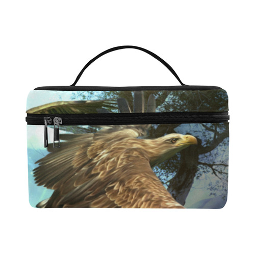 Awesome flying eagle Cosmetic Bag/Large (Model 1658)