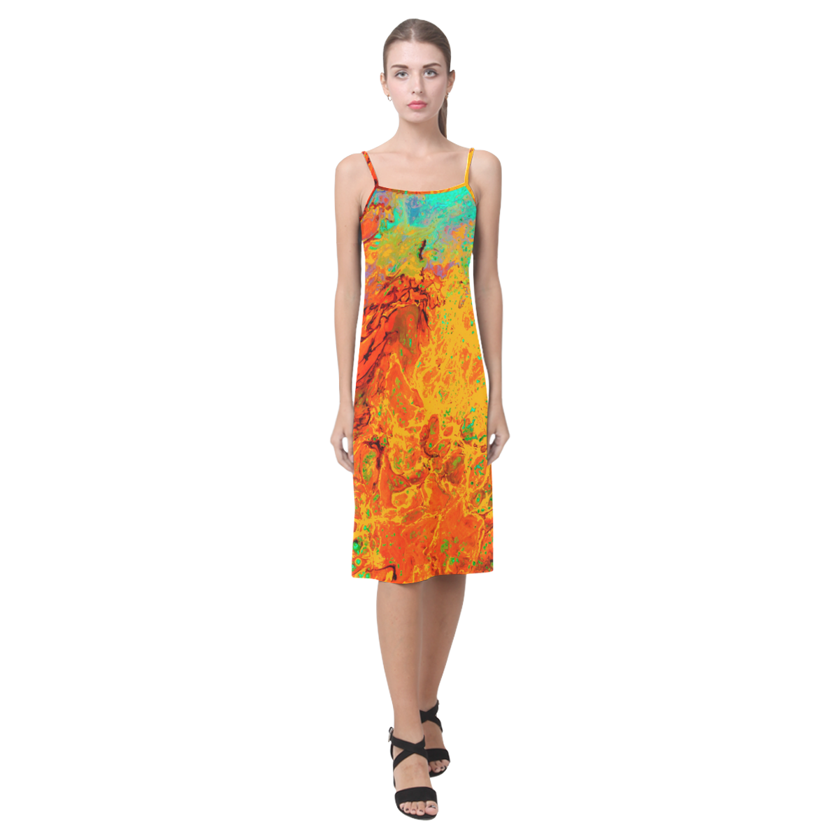 Seed Explosion Alcestis Slip Dress (Model D05)