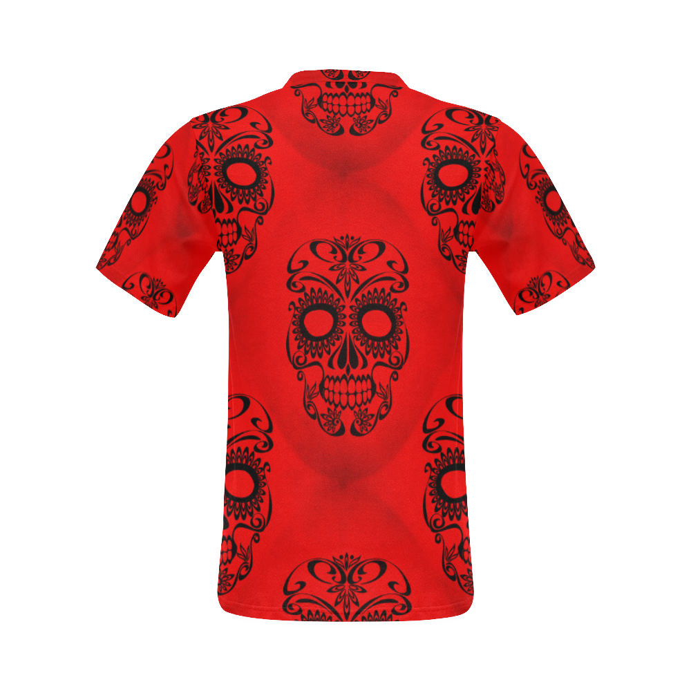 Skull20170356_by_JAMColors All Over Print T-Shirt for Men (USA Size) (Model T40)