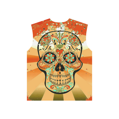 psychedelic Pop Skull 317K by JamColors All Over Print T-Shirt for Men (USA Size) (Model T40)