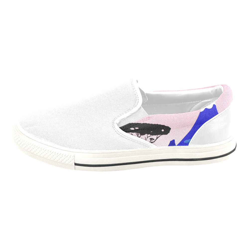 Kids designers shoes : Africa wild Slip-on Canvas Shoes for Kid (Model 019)