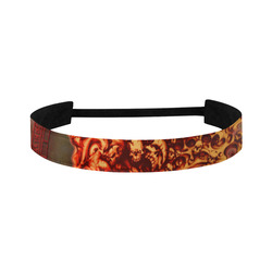 Awesome, creepy flyings skulls Sports Headband