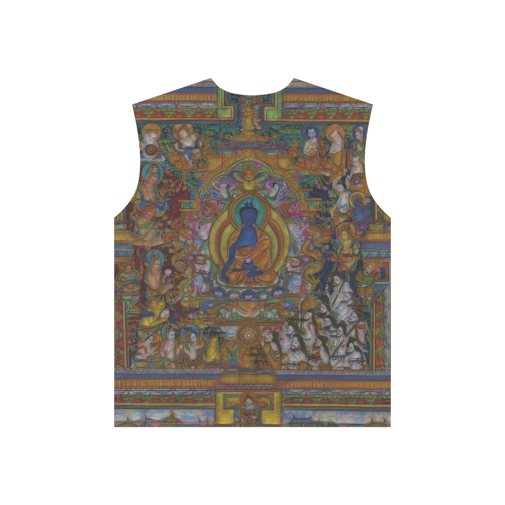 Awesome Thanka With The Holy Medicine Buddha All Over Print T-Shirt for Men (USA Size) (Model T40)