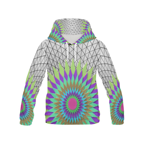 Collage_ Meeting Point_ Gloria Sanchez All Over Print Hoodie for Men (USA Size) (Model H13)