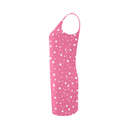 Pink Stars Medea Vest Dress (Model D06)