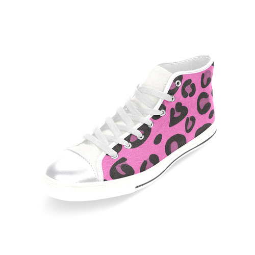 Fashionable ladies boots : Summer wild edition Women's Classic High Top Canvas Shoes (Model 017)