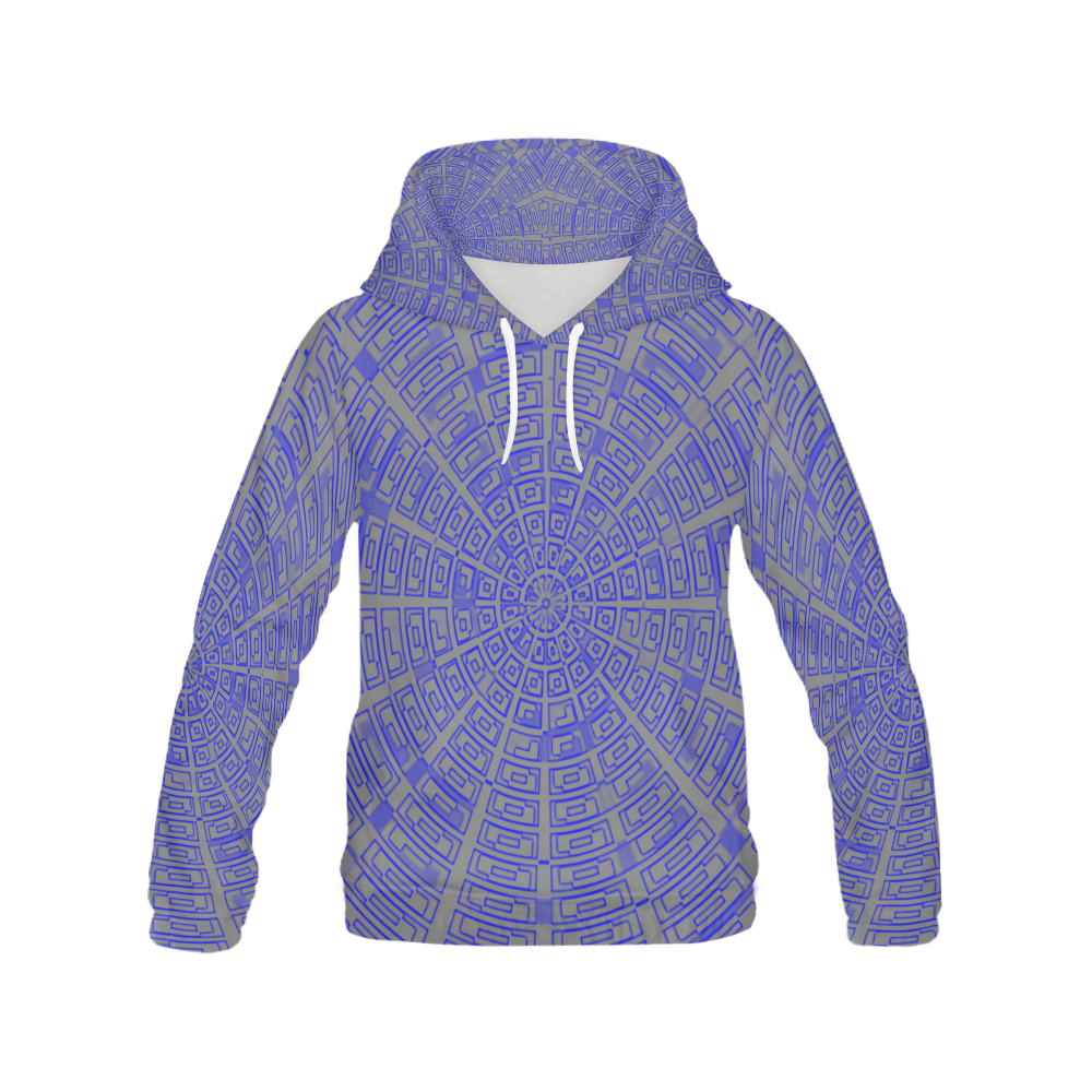 Time Travel - Space Void Pattern All Over Print Hoodie for Men (USA Size) (Model H13)