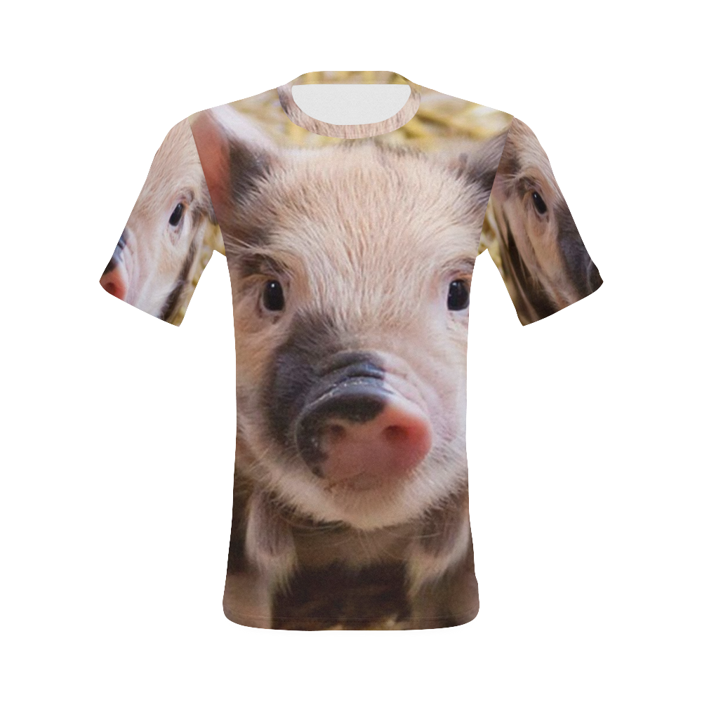 Adorable Baby - Piglet All Over Print T-Shirt for Men (USA Size) (Model T40)