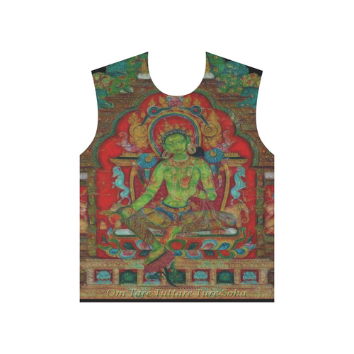 Green Tara from Tibetan Buddhism All Over Print T-Shirt for Men (USA Size) (Model T40)