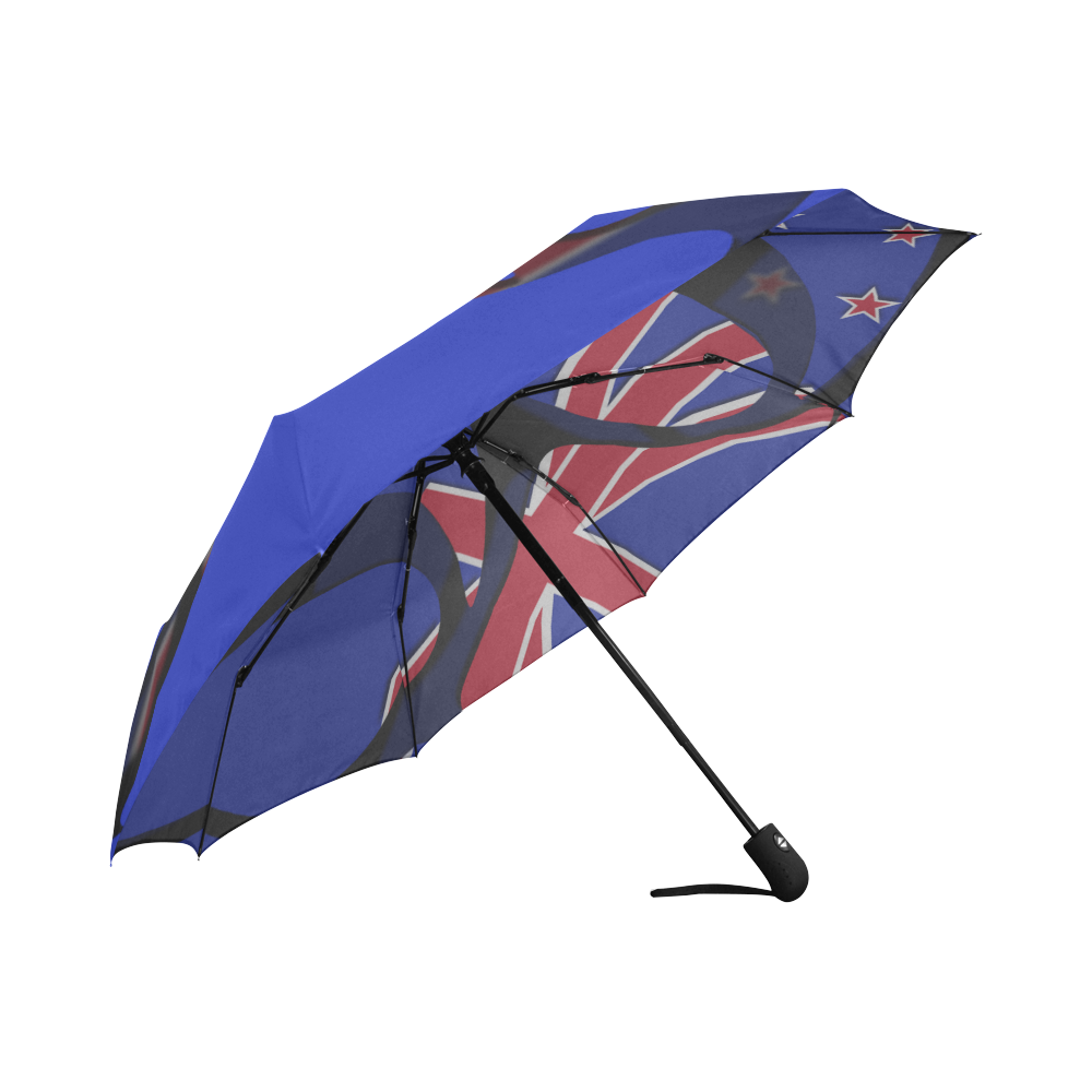 The Flag of New Zealand Auto-Foldable Umbrella (Model U04)