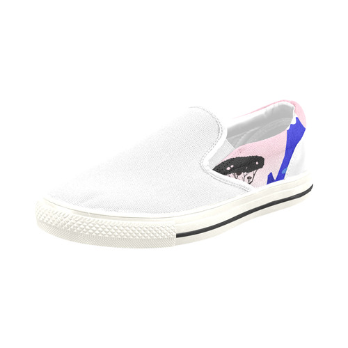 Kids designers shoes : Africa wild Slip-on Canvas Shoes for Kid (Model 019)
