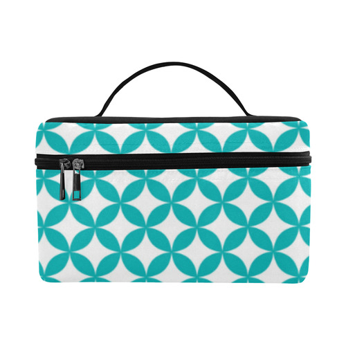 Today's Teal Cosmetic Bag/Large (Model 1658)