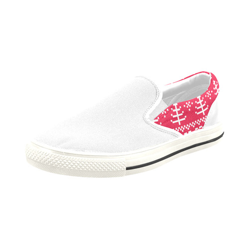 Kids designers shoes : with Folk structure Slip-on Canvas Shoes for Kid (Model 019)