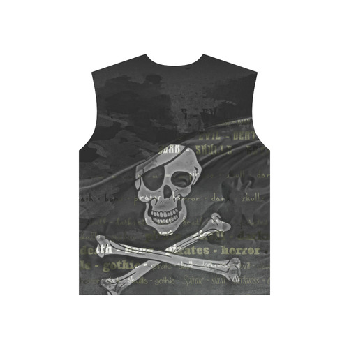 Vintage Skull Pirates Flag All Over Print T-Shirt for Men (USA Size) (Model T40)