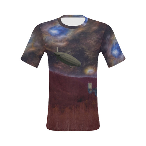 Night Flyer All Over Print T-Shirt for Men (USA Size) (Model T40)