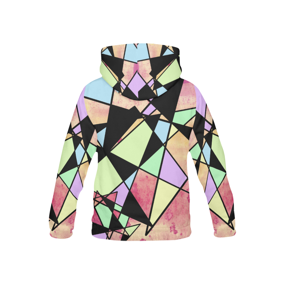 Geometric shapes All Over Print Hoodie for Kid (USA Size) (Model H13)